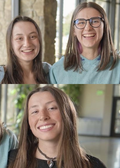 Damaris Addy, Grace Epperson, and Brookelyn Conti