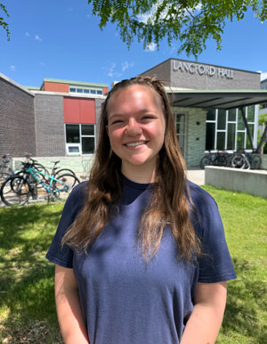 Portrate of Olivia J a housing desk clerk for MSU Student Housing.