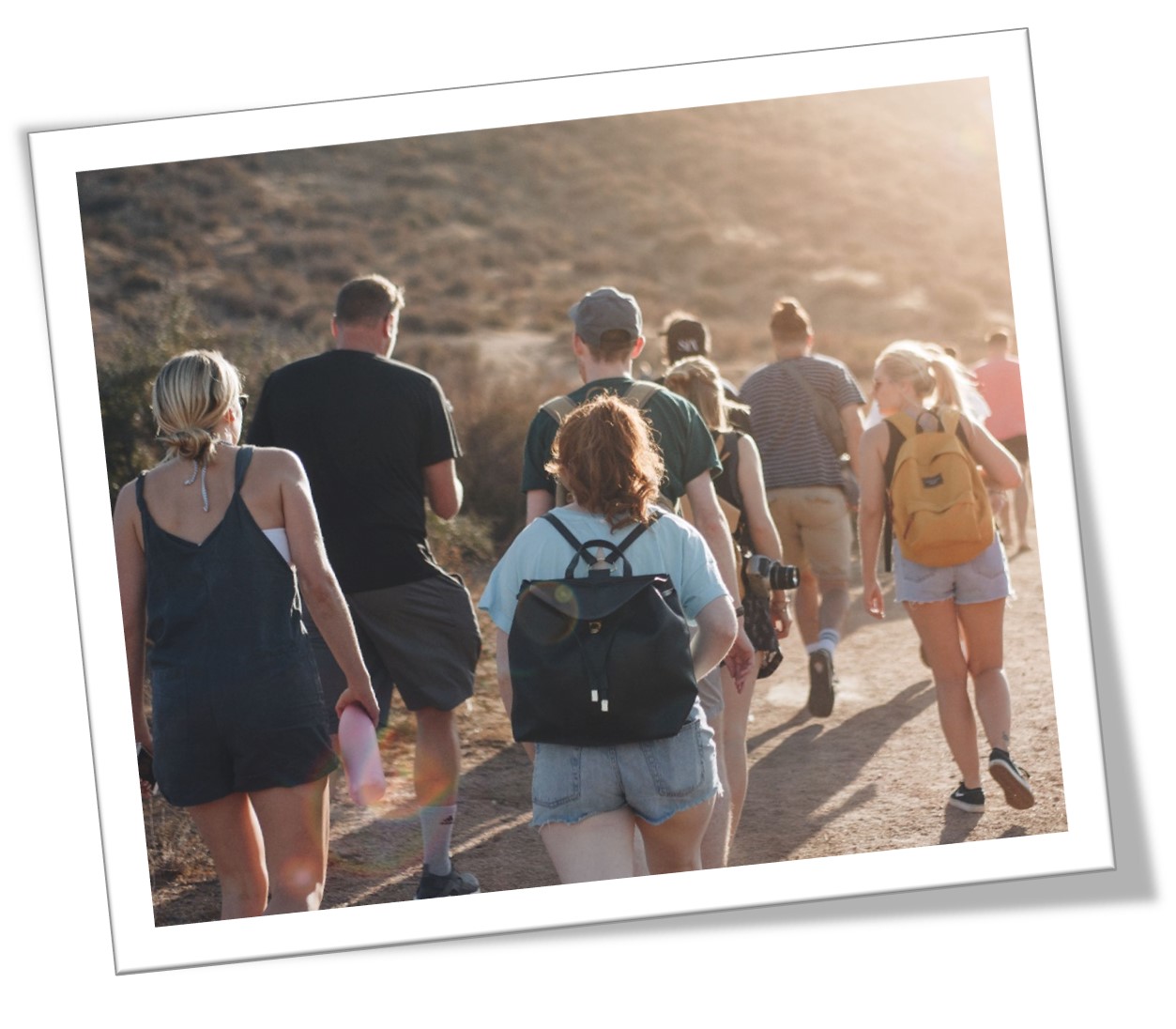 group hike