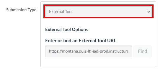New Quizzes submission type setting in Canvas