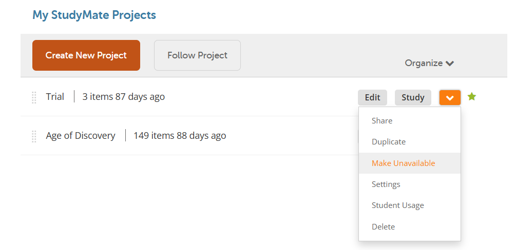 studymate make available