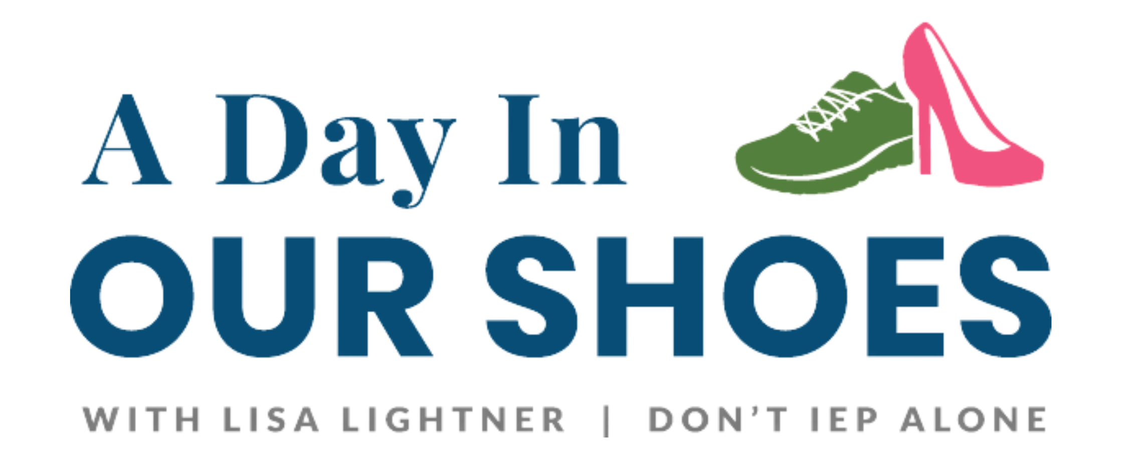 Logo for the 'A day in our shoes' program
