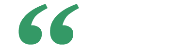 Green quote symbol