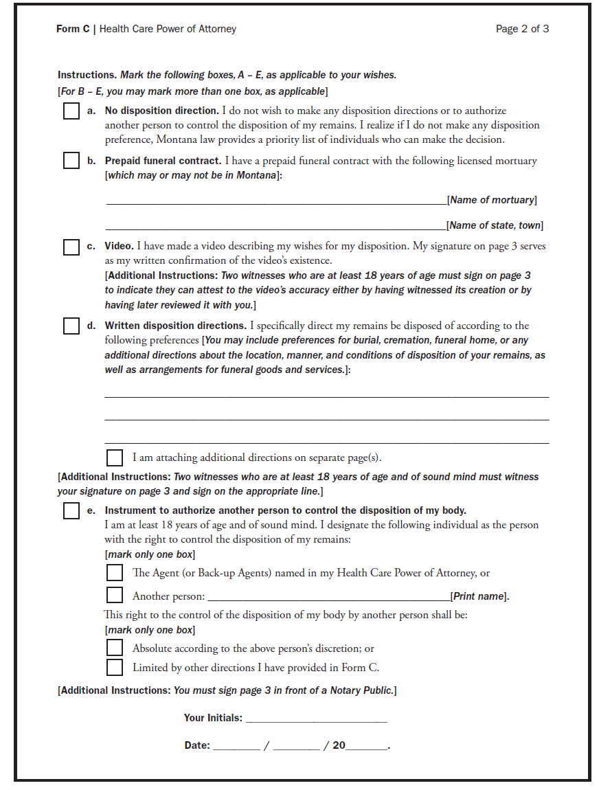 a worksheet going over additional directions