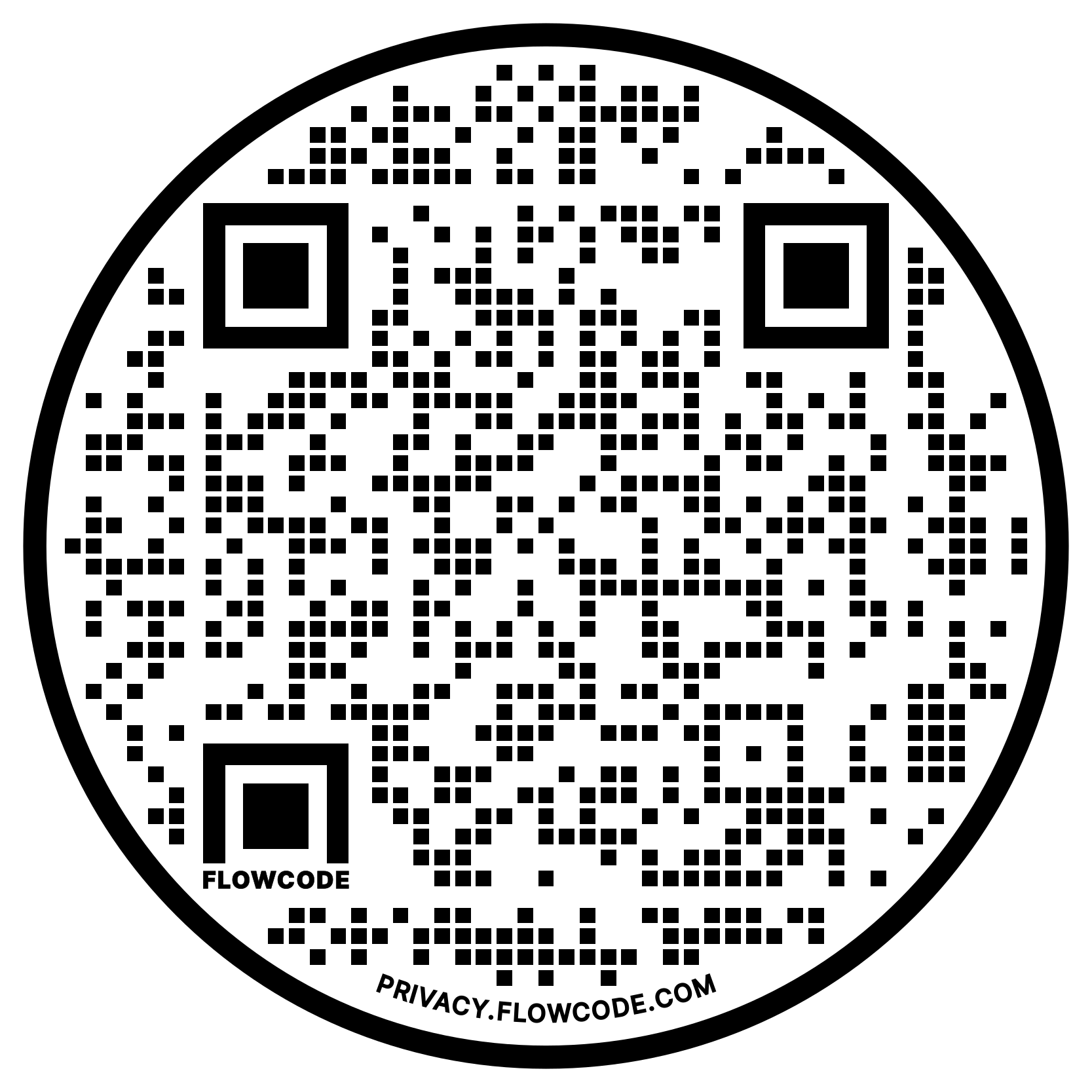 QR code to our flyer with the information listed above on the webpage