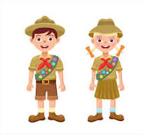 Boy and Girl Campers Image