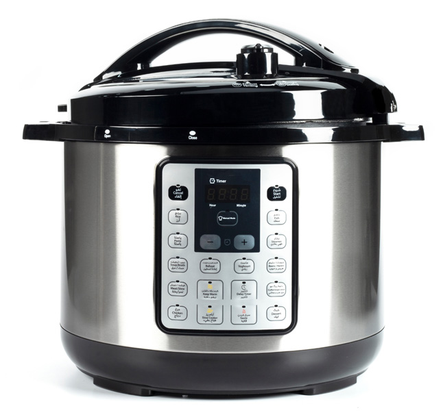 An example of a pressure cooker