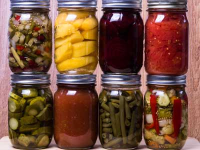 canned vegetables