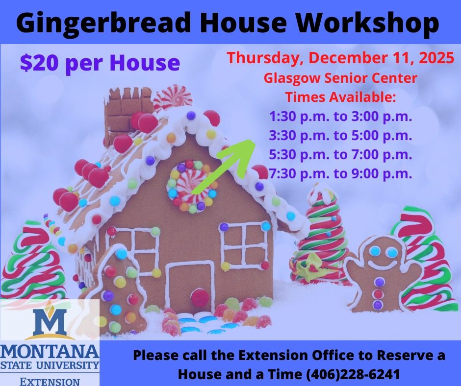 Gingerbread House Workshop