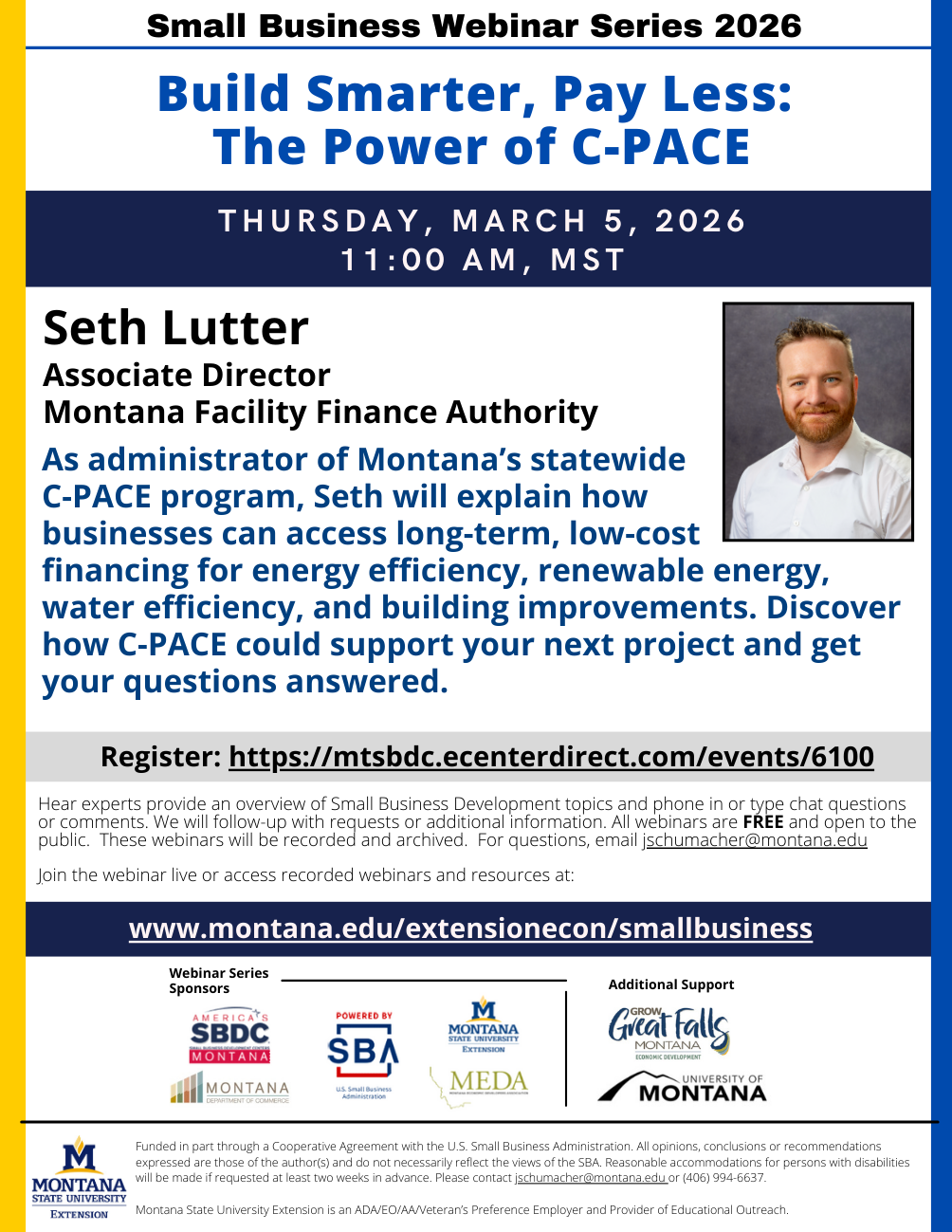 Small Business Webinar-March 2026