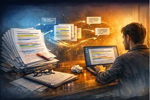 AI generated image of drafting