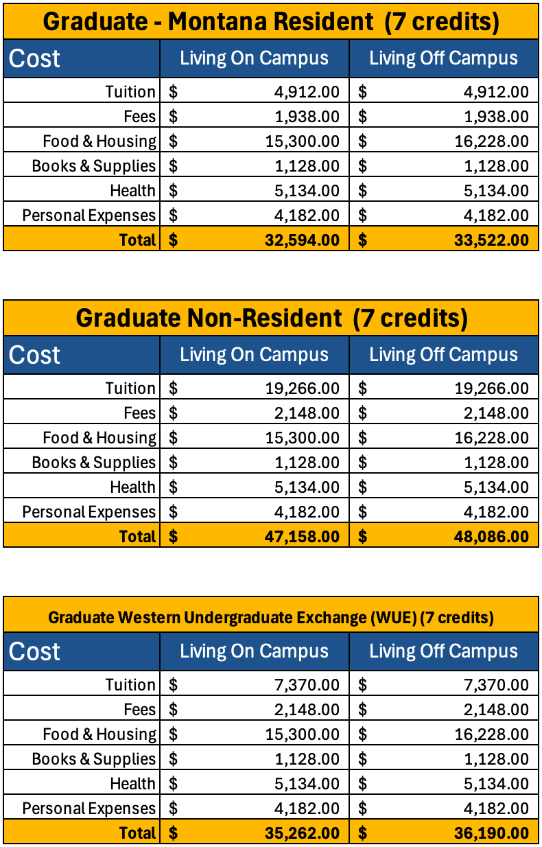 grad cost of attendance
