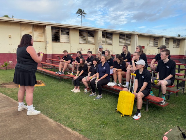 Dr. Orendorff takes students to Hawaii.