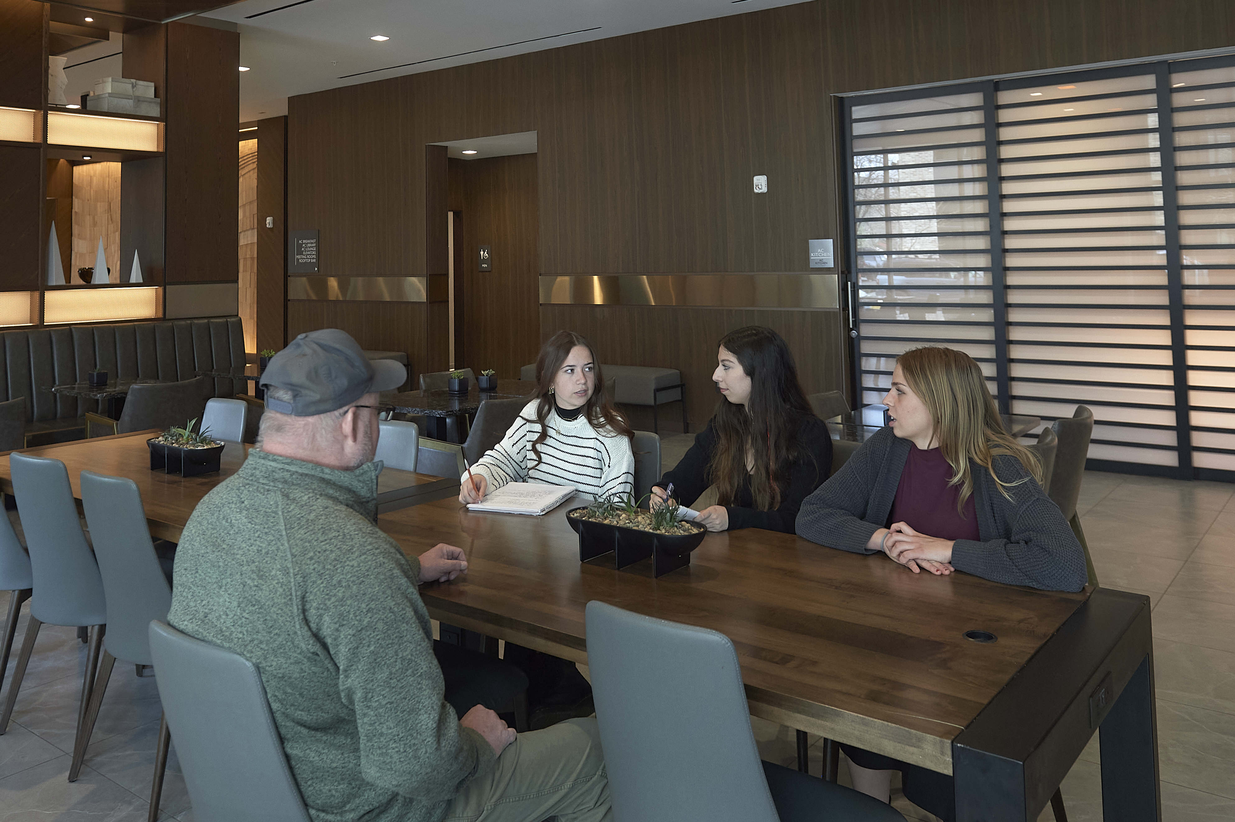 Hospitality Business students