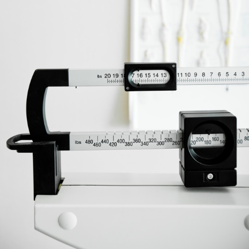 scale at doctors office