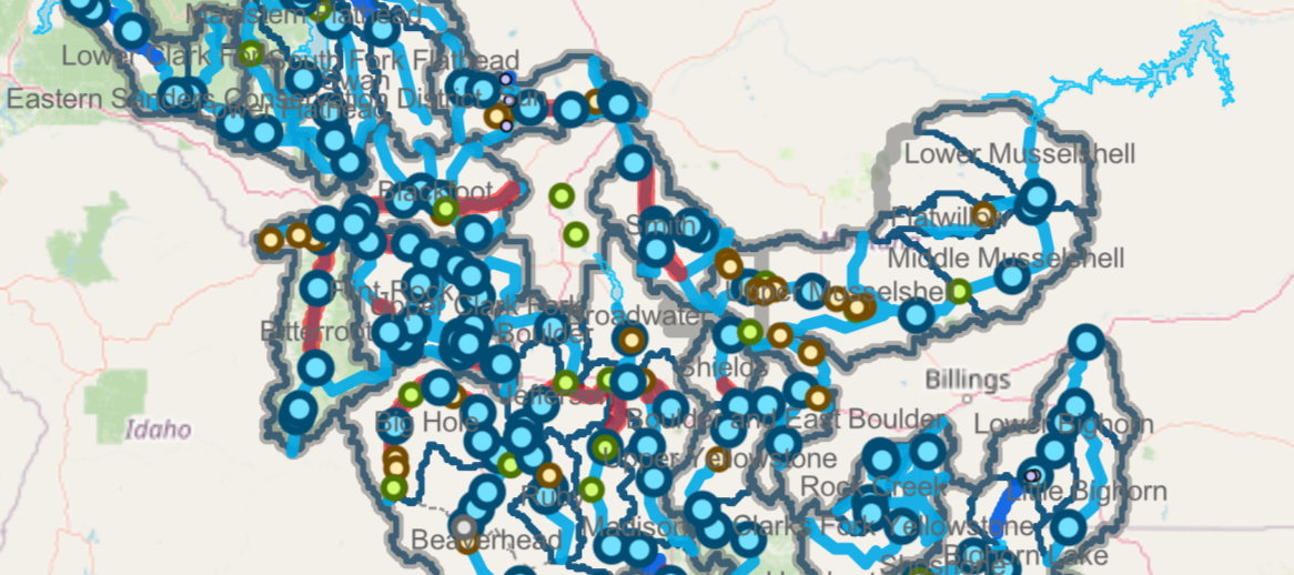 Screenshot of RCT for South West Montana