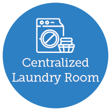 Centralized laundry room