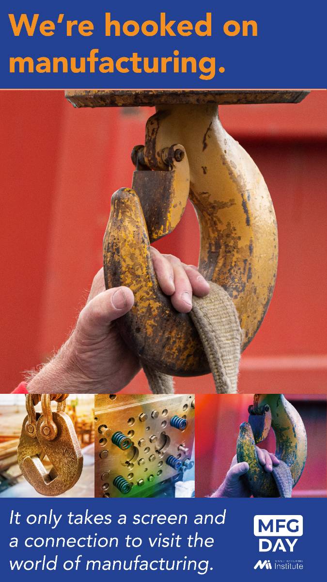 We're hooked on manufacturing, it only takes a screen and a connection to visit the world of manufacturing.