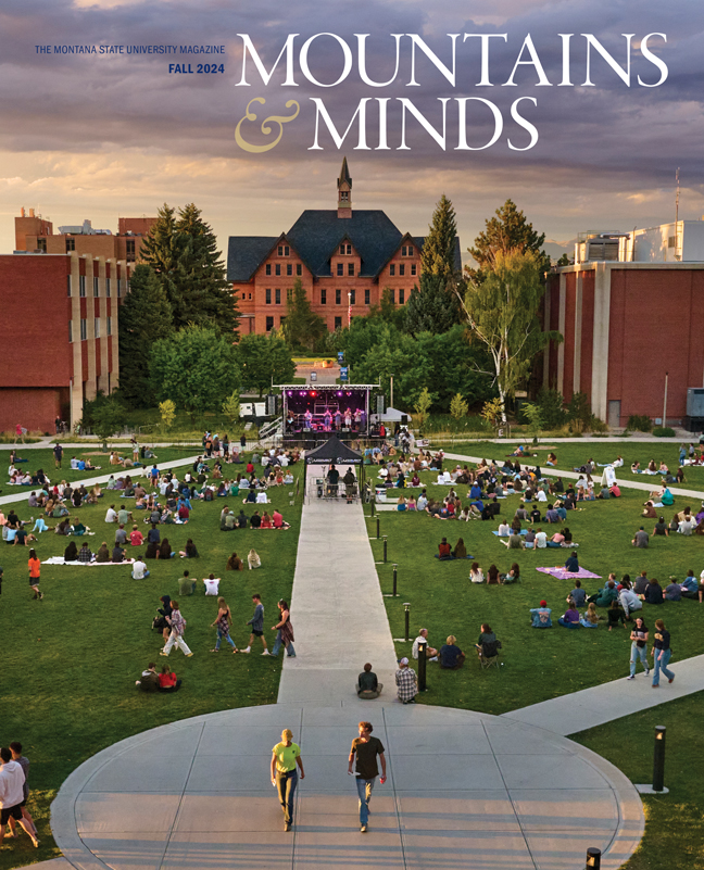 cover of mountains and minds fall 2024 issue: romney oval