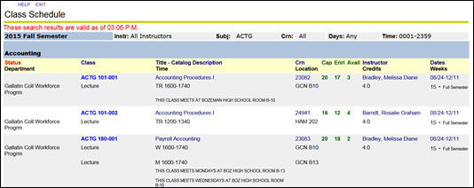 Classes