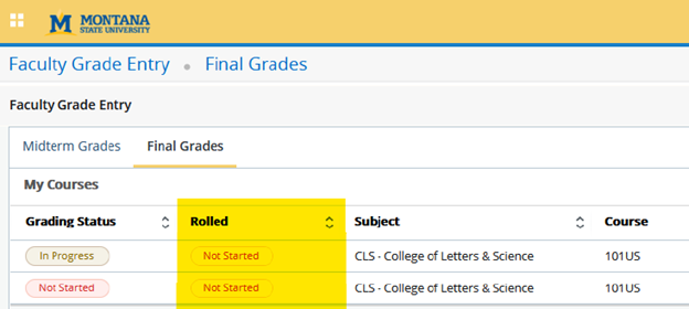 rolling grades rolling grades