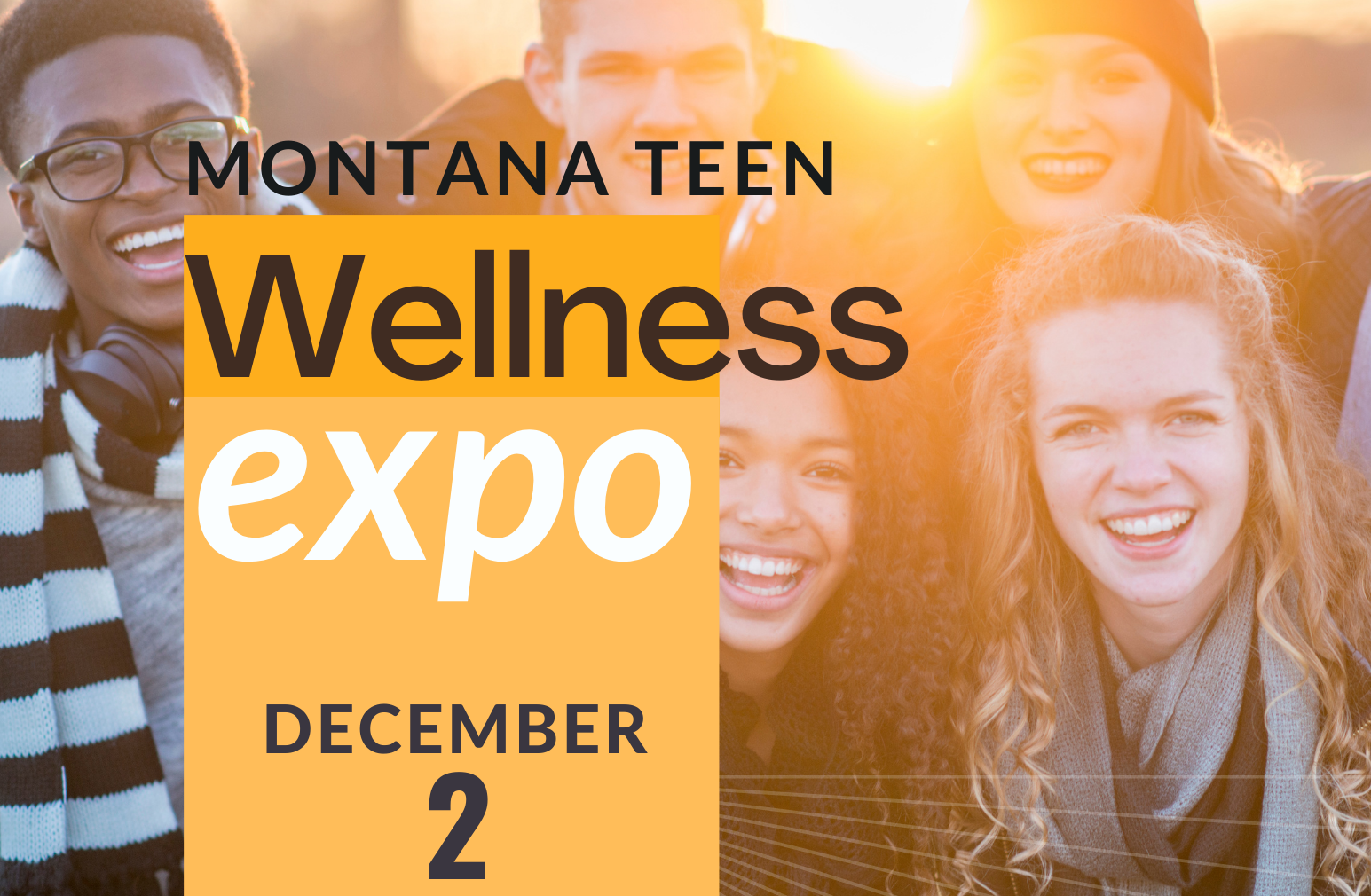 teen wellness expo poster