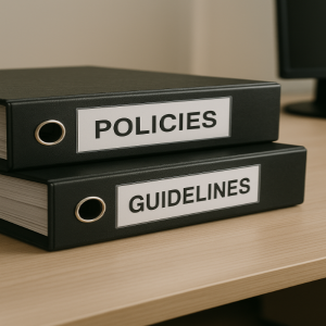 policies and guidelines binder