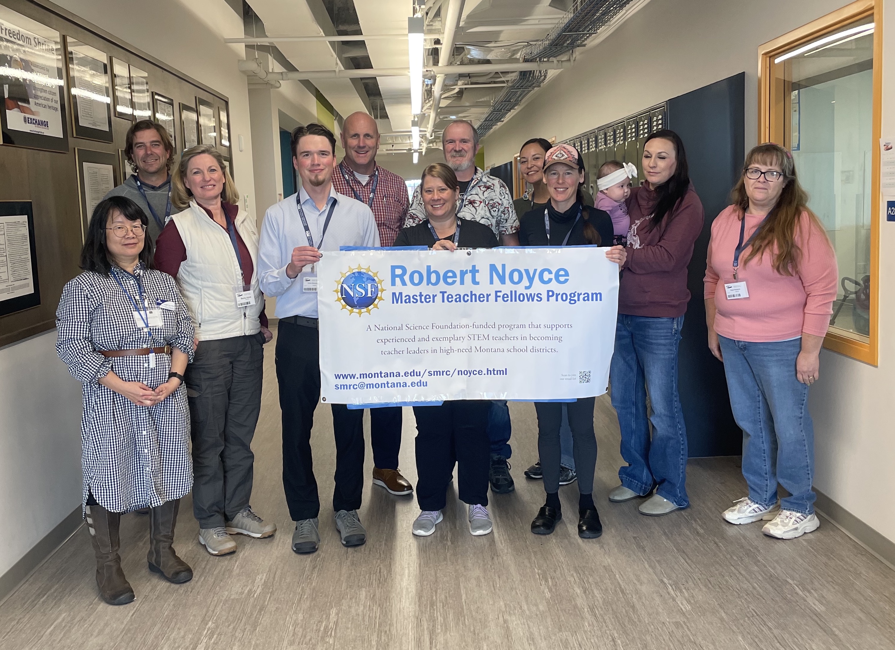 Photo of several Noyce fellows