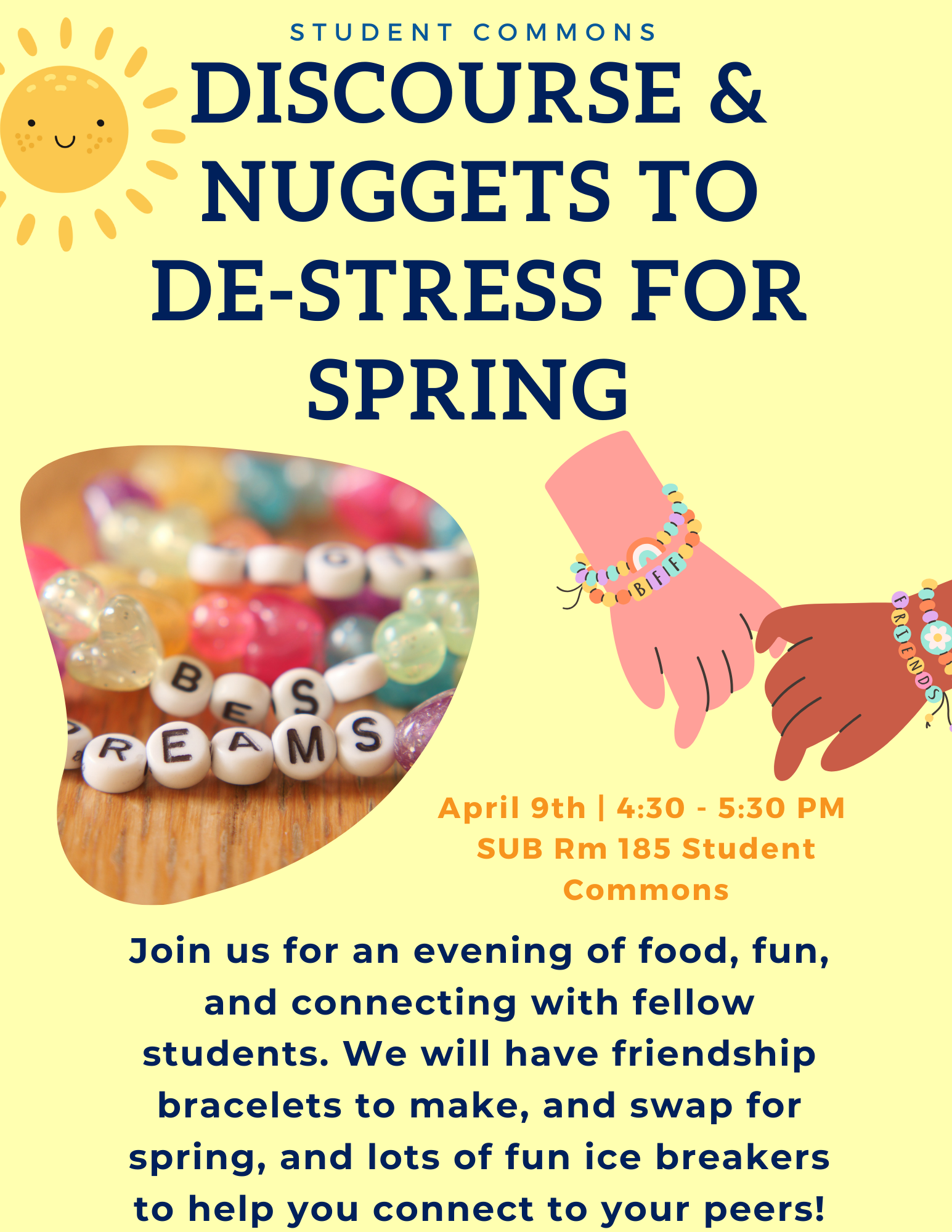 Program on April 9 for beading