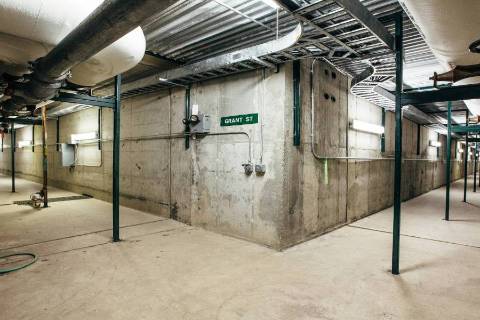 Campus utility tunnels