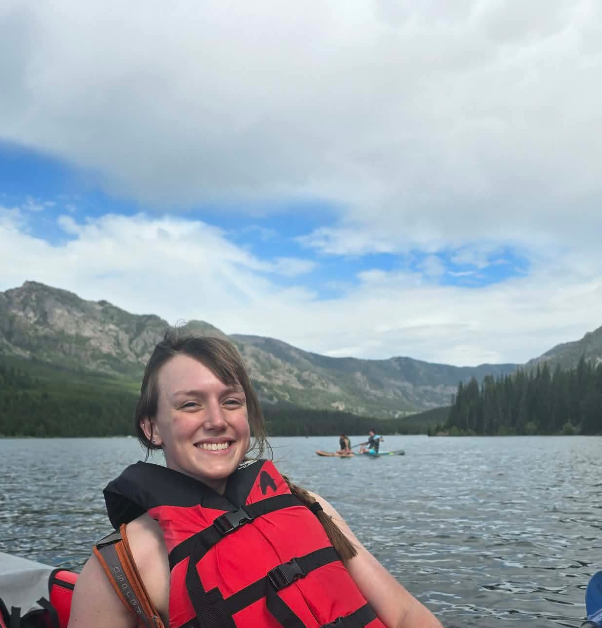 Emelia photo Photo of Emelia kayaking on Hyalite